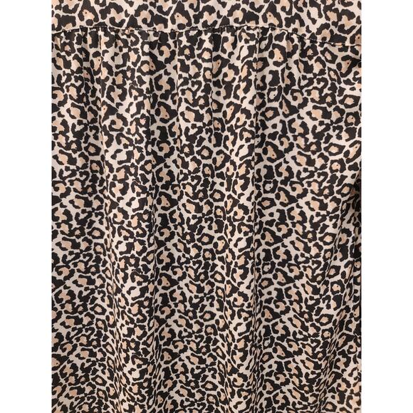 Loft Leopard Print Blouse - Picture 3 of 8